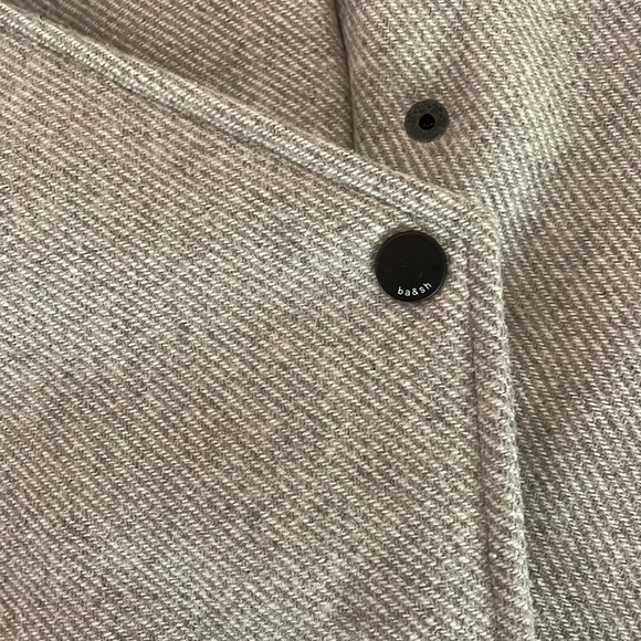 ba&sh Boston Quilted Wool Blend Jacket - Picture 9 of 9